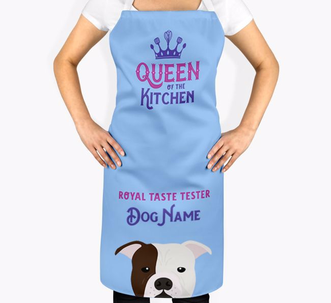 Queen of the Kitchen: Personalised {breedFullName} Apron